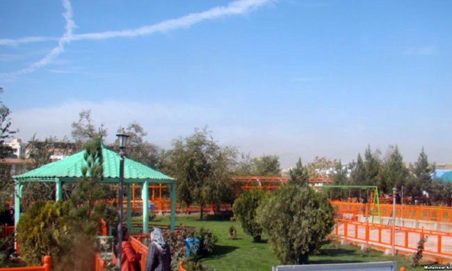 کابل است ویک باغ زنانه!